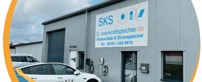 Firmensitz SKS Sonnenkraftspeicher in Wiesentheid, zentral für Projekte in Würzburg und Umgebung.
